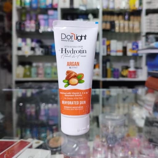 کرم مرطوب کننده دست و صورت حاوی عصاره آرگان دورلایت 60 میلی لیتر dorlight Moisturizing Cream
