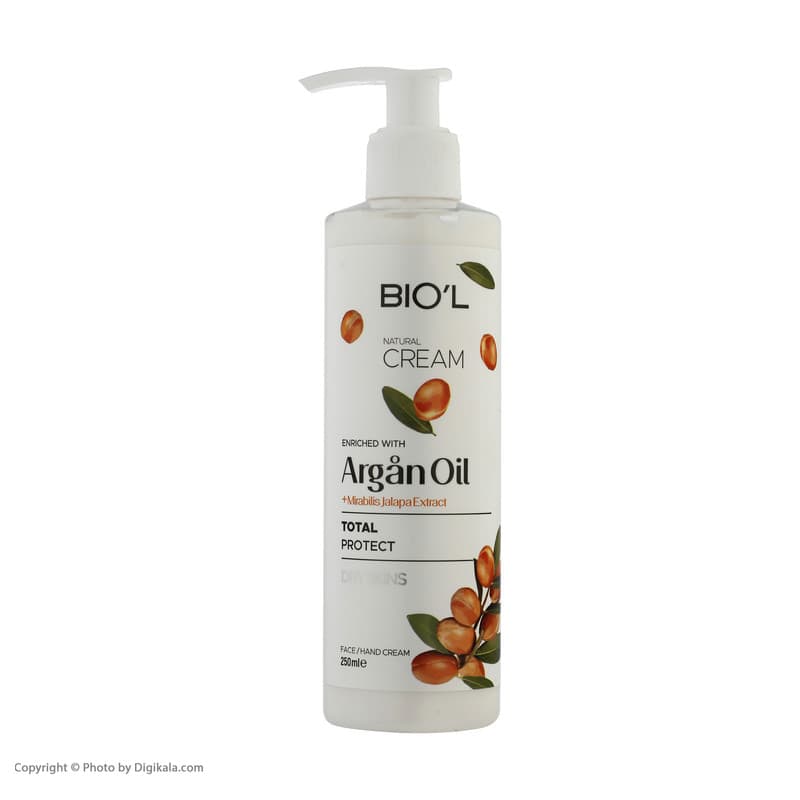 کرم مرطوب کننده بیول مدل ARGAN OIL حجم 250 میلی لیتر — تصویر ۳