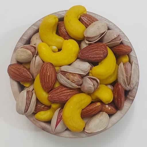 آجیل مخلوط سه مغز شور لوکس ویژه کیسه 5 کیلویی — تصویر ۲