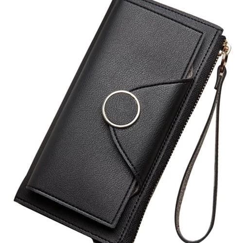 کیف پول زنانه چرم طبیعی کد6578