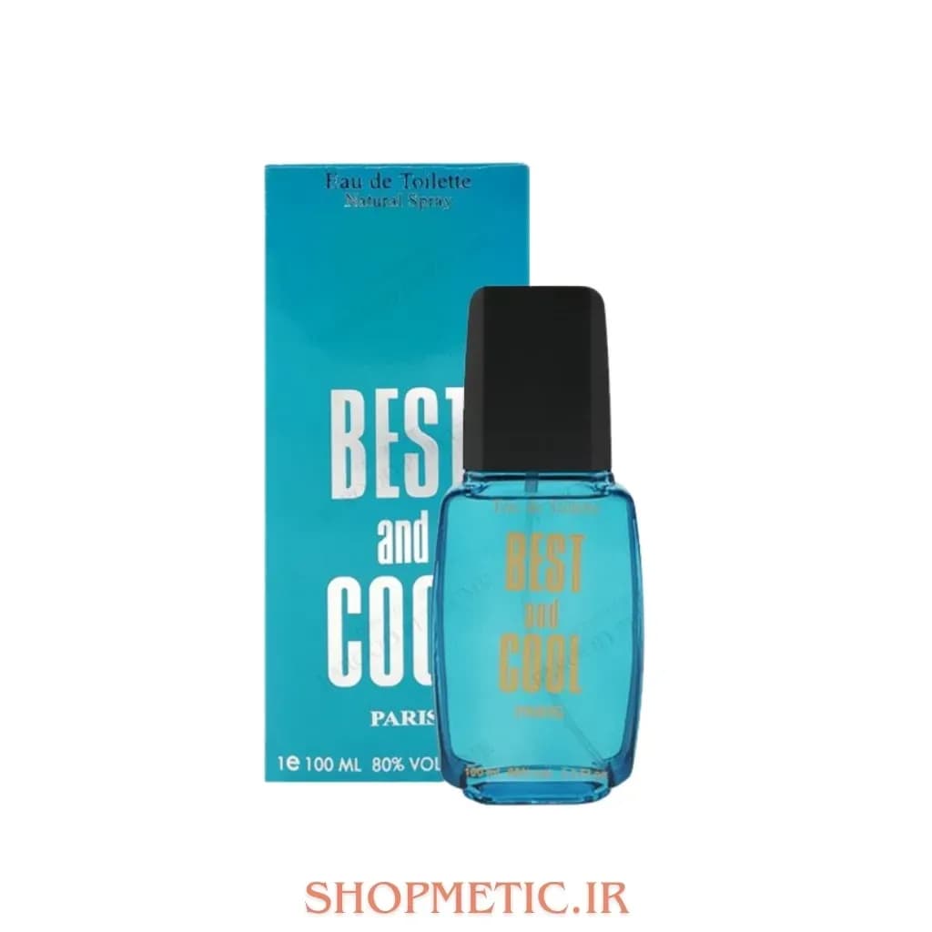 ادوتویلت مردانه پاریس مدل Best and Cool حجم 100 میلی لیتر — تصویر ۲
