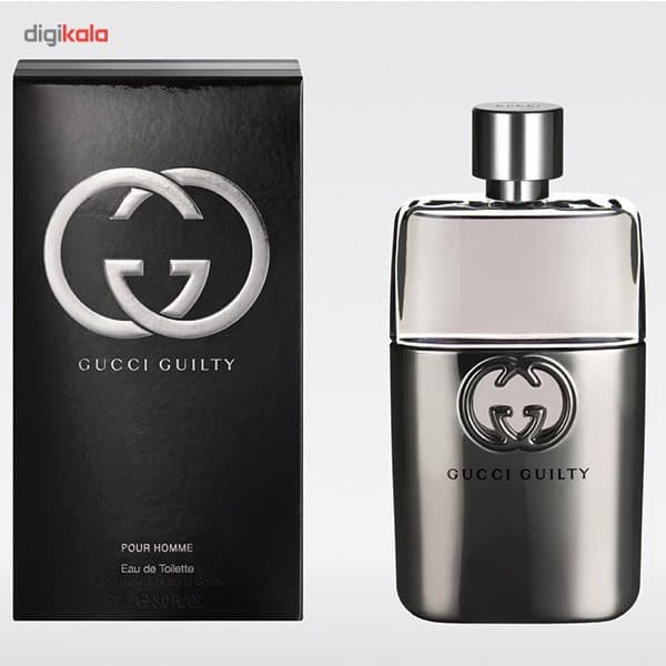 ادو تویلت مردانه گوچی Guilty Pour Homme حجم 90ml — تصویر ۲
