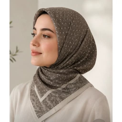 مینی اسکارف نرم و لطیف شال و روسری فرشته — تصویر ۲