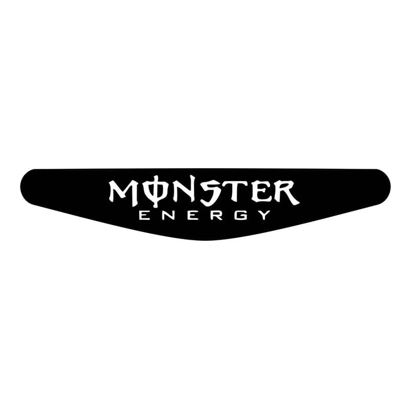 برچسب لایت بار دسته پلی استیشن 4 ونسونی طرح Monster Energy — تصویر ۶