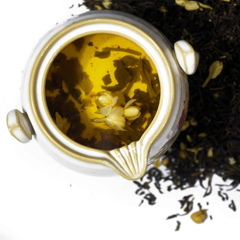چای سبز با گل یاس چای حامد-1کیلوگرم — تصویر ۵