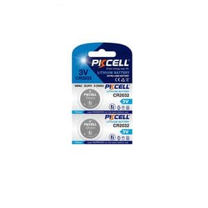 باتری سکه ای پی‌کی سل مدل CR2032 3V Lithium Manganese بسته 2 عددی