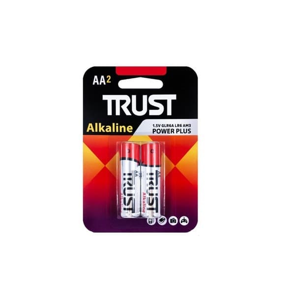باتری قلمی و نیم قلمی تراست مدل Alkaline بسته 4 عددی — تصویر ۲