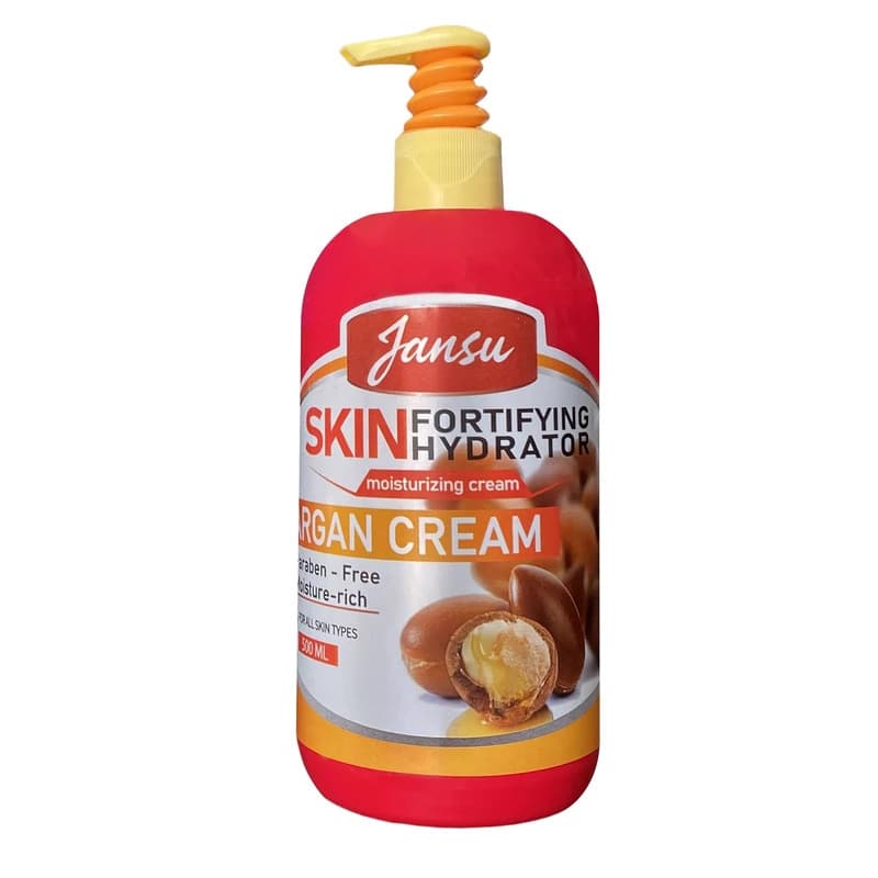 کرم مرطوبکننده دست و صورت و بدن جانسو مدل آووکادو و روغن آرگان مناسب برای انواع پوست حجم 500 میلیلیتر بسته 2 عددی — تصویر ۲