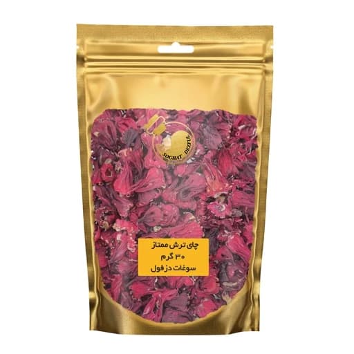 چای ترش ممتاز (30 گرم ) چای مکی چای سرخ سوغات دزفول — تصویر ۲