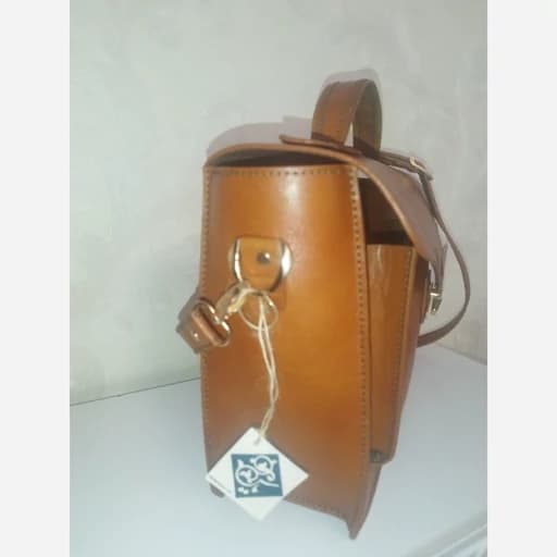 کیف زنانه مجلسی چرمی دست دوزمدل ch444چرمینه یاس 110 — تصویر ۲