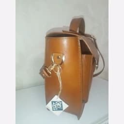 کیف زنانه مجلسی چرمی دست دوزمدل ch444چرمینه یاس 110 — تصویر ۳