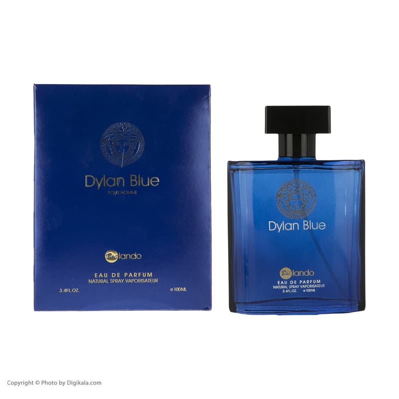ادو پرفیوم مردانه بایلندو مدل Dylan Blue حجم 100 میلی لیتر — تصویر ۳