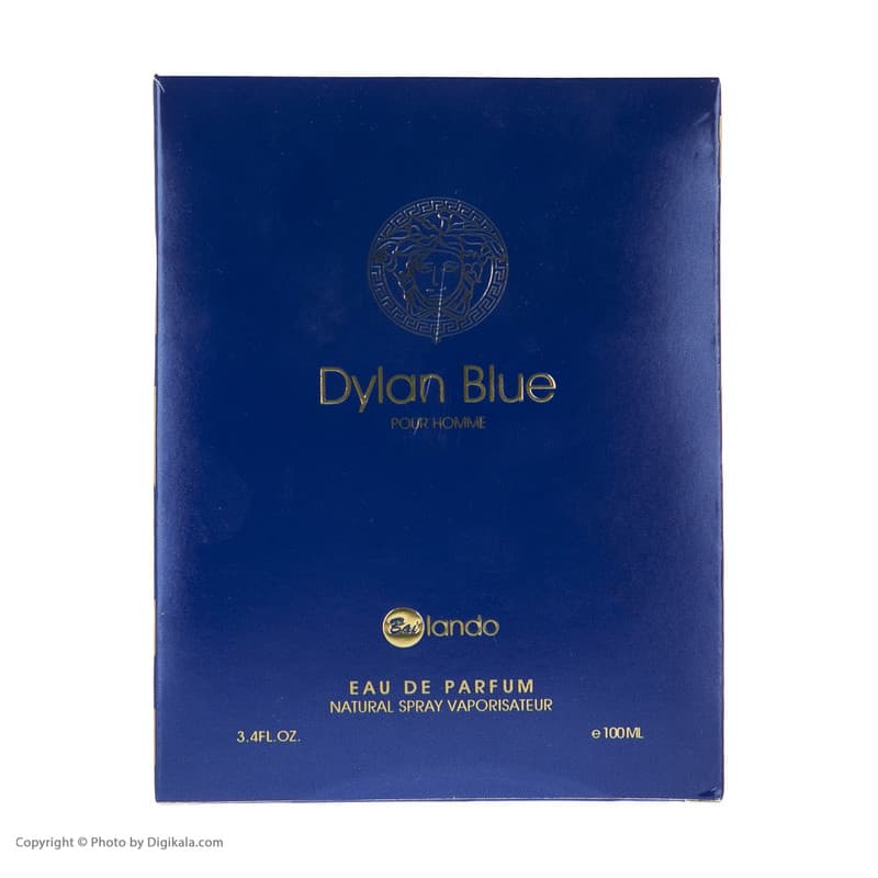 ادو پرفیوم مردانه بایلندو مدل Dylan Blue حجم 100 میلی لیتر — تصویر ۴