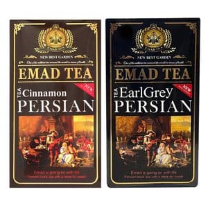 چای سیاه ایرانی عطری و دارچین عماد - 400 گرم بسته 2 عددی
