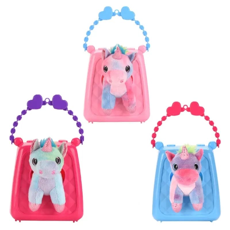 اسباب بازی مدل پونی کیف دار طرح Cute unicorns کد DR5048 — تصویر ۱۱