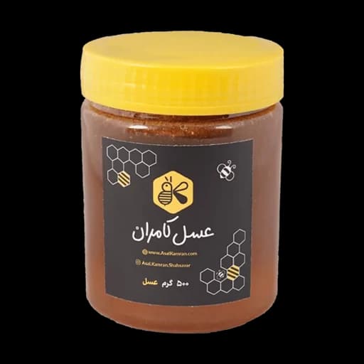 🍯 عسل چهل گیاه طبیعی کامران | ترکیب ناب از شهد گیاهان کوهستانی