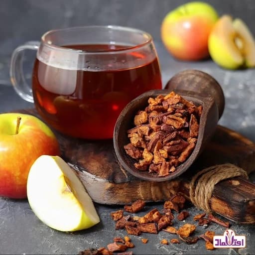 چای سیب اعلا 250 گرمی درجه یک و تازه و رنگ روشن