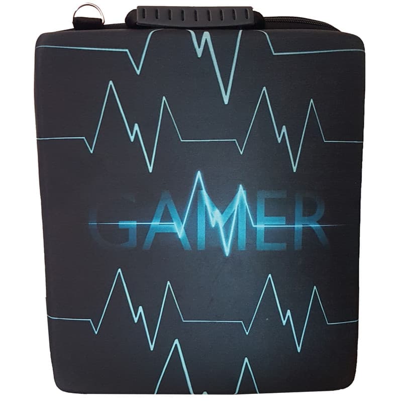 کیف حمل پلی استیشن 4 اسلیم و پرو طرح gamer کد 72 — تصویر ۶