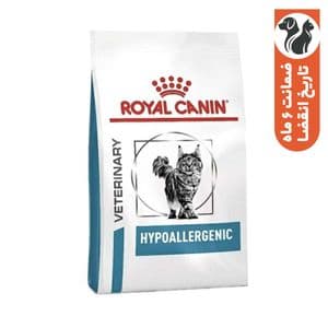 غذای خشک گربه رویال کنین مدل HypoAllergenic ضد حساسیت وزن 2.5 کیلوگرم