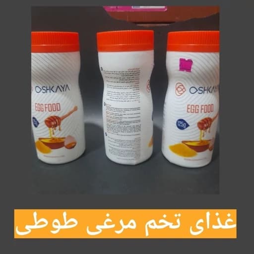 غذای تخم مرغی برای طوطی و پرندگان زینتی — تصویر ۲
