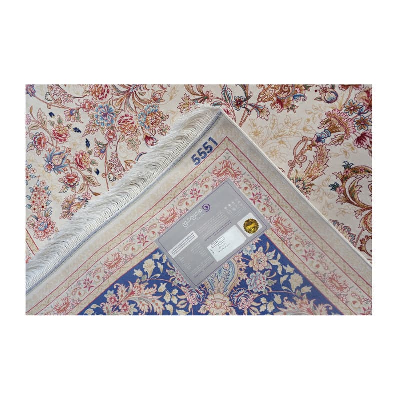 فرش ماشینی بهشتی مدل ماهور کد 5551 — تصویر ۳