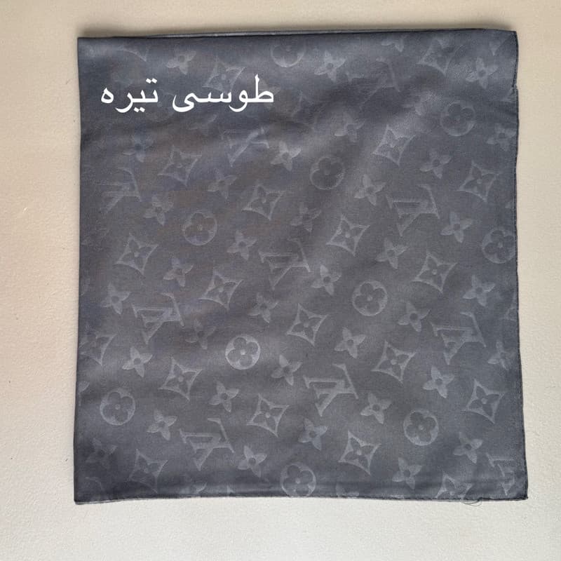 مینی اسکارف زنانه مدل ساده موهر پاییزی کد 6 — تصویر ۳
