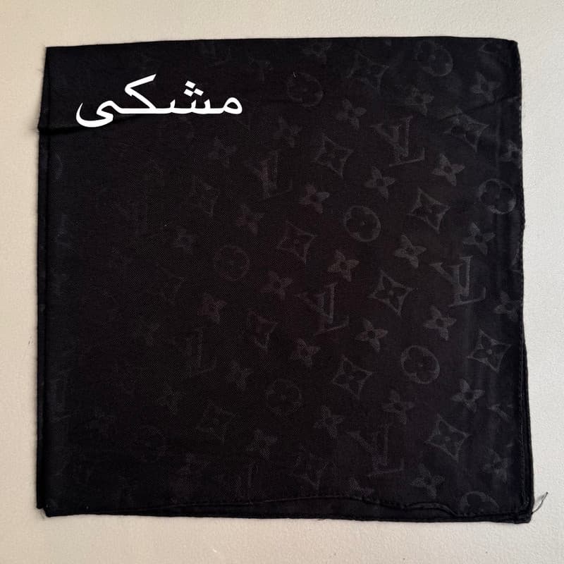 مینی اسکارف زنانه مدل ساده موهر پاییزی کد 6 — تصویر ۵
