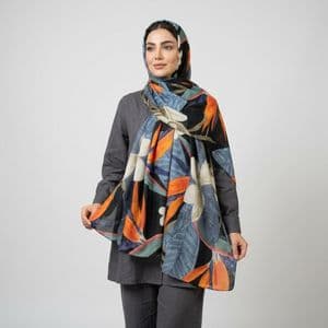 شال زنانه مدل نخ پنبه پاییزه مزونی کد ana-1500