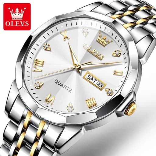 ساعت مچی مردانه اورجینال olevs 9931 — تصویر ۵