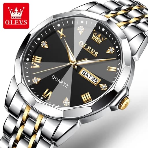 ساعت مچی مردانه اورجینال olevs 9931 — تصویر ۴