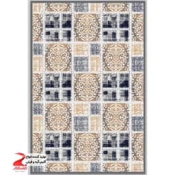 گلیم فرش ماشینی کاشان کد 301 فیلی سایز 6متری (2 در 3) — تصویر ۳