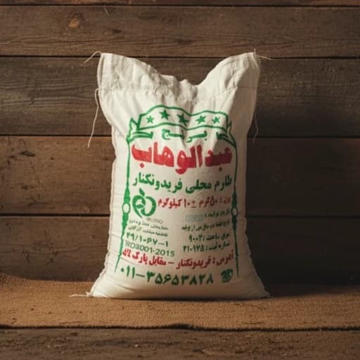 برنج طارم محلی عبدالوهاب 10کیلو ارسال رایگان