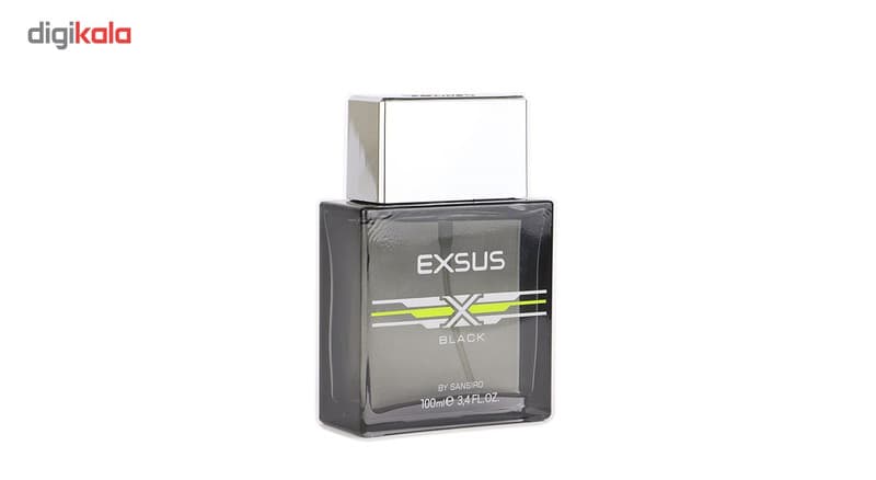 ادوپرفیوم مردانه سنسیرو مدل exsus black حجم 100 میلی لیتر — تصویر ۳
