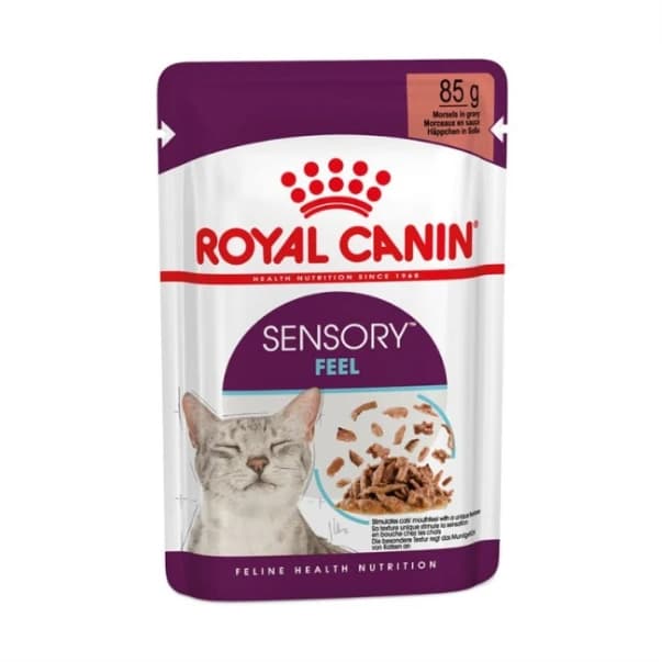 پوچ گربه رویال کنین مدل SENSORY FEEL وزن 85 گرم — تصویر ۳