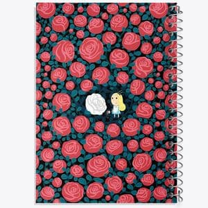 دفتر نقاشی 50 برگ خندالو طرح دخترانه کد N2675