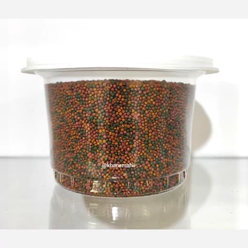 غذای ماهی آکواریوم (میکس غذای رنگ و رشد و اسپیرولینا)(500 g)fL2