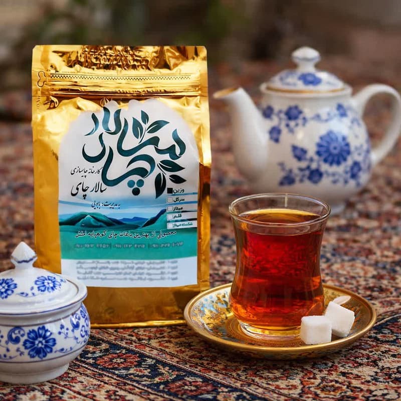 چای وزین گیلان سالار - 500 گرم — تصویر ۴