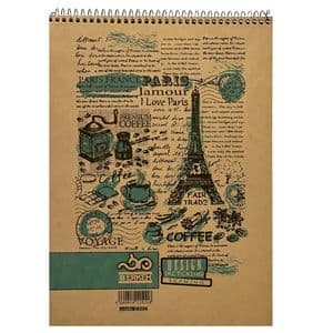 دفتر طراحی 60 برگ برکه سایز A3 کد 6302