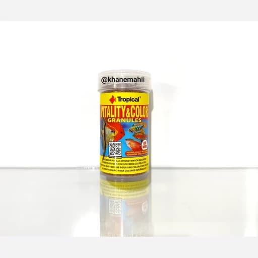 غذای ماهی ویتالیتی کالر تروپیکال Tropical Vitality Color Granulat