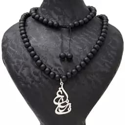 گردنبند نقره اسم فروغ مدل givi729 — تصویر ۳