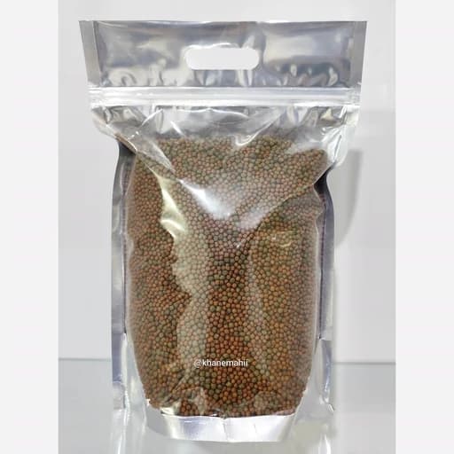 غذای ماهی آکواریوم میکس غذای رنگ و رشد و اسپیرولینا(1000 g) سایز 4 ro