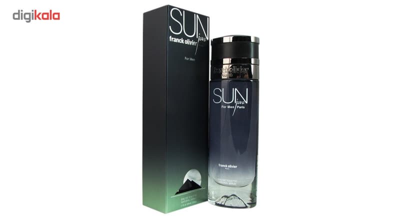 ادوتویلت مردانه فرانک اولیور مدل Sun Java Black حجم 75ml — تصویر ۳