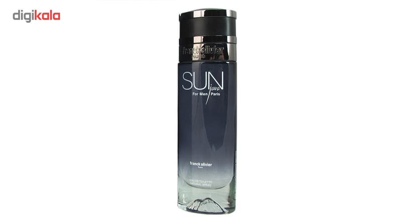 ادوتویلت مردانه فرانک اولیور مدل Sun Java Black حجم 75ml — تصویر ۴