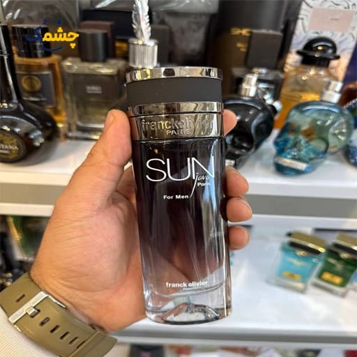 ادوتویلت مردانه فرانک اولیور مدل Sun Java Black حجم 75ml — تصویر ۸