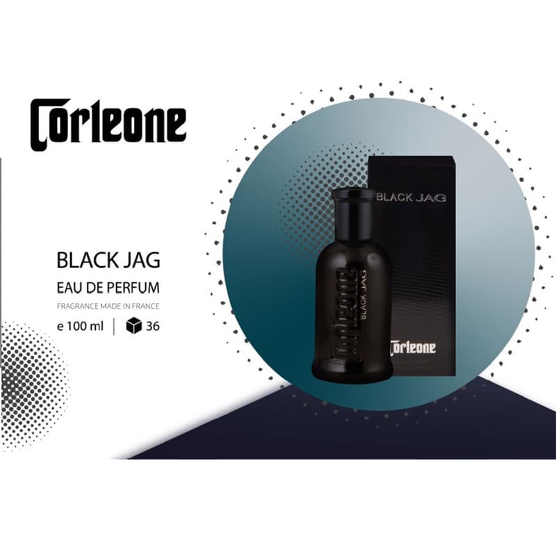 ادو پرفیوم مردانه کورلئونه مدل Black Jag با رایحه تلخ حجم 100 میلیلیتر — تصویر ۴