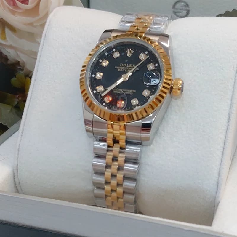 ساعت زنانه رولکس درجه یک موتور ژاپنی Datejust — تصویر ۲