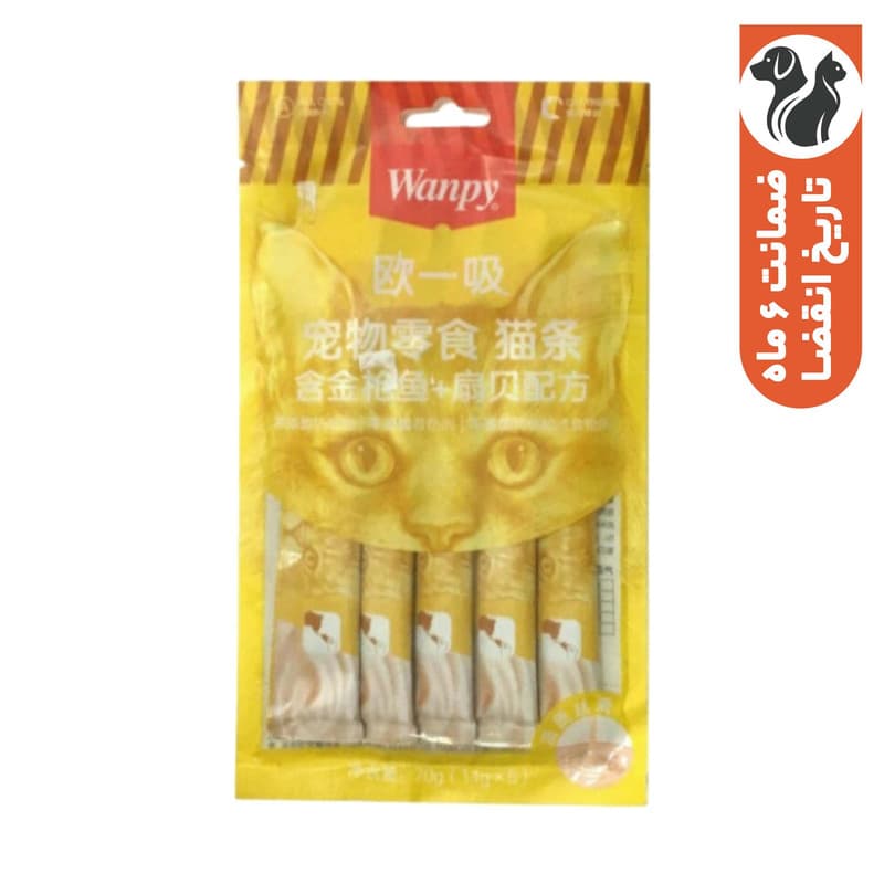 تشویقی گربه ونپی مدل yellow2 وزن 70 گرم — تصویر ۲
