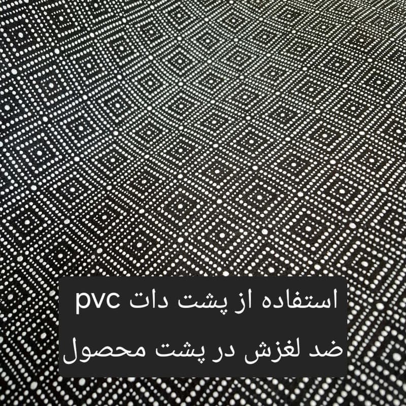 فرش ماشینی شاران هوم طرح خز پرز بلند فانتزی مدل اسفنج دار زمینه نسکافه ای — تصویر ۲