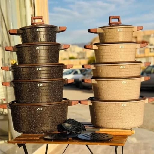 سرویس قابلمه زیو ترکیه 10پارچه مدل8540