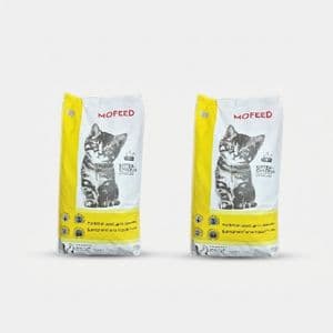 غذا خشک گربه نابالغ مفید مدل کیتن طعم مرغ وزن 3000 گرم مجموعه 2 عددی